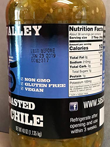 505 Southwestern Medium Flame Roasted Green Chiles 40 Oz (2) #TOP1