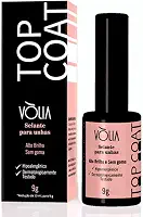 Volia - Selante/Top Coat Brilho Clear 9Gr Pa025