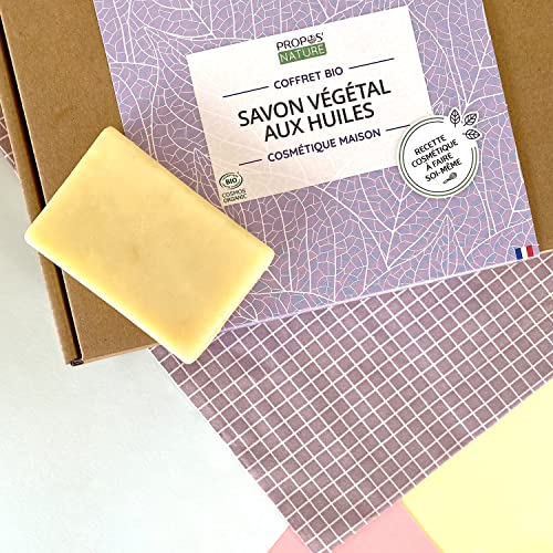 Kit DIY Savons Fleuris à Suspendre - 4 Savons Avec Fleurs Séchées Et Moules
