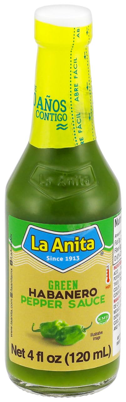 La Anita, Green Habanero Hot Sauce, 12 Ounce