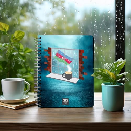 Carnet Azerbaijan Coffee Rain A5 pour ne plus jamais manquer de pages