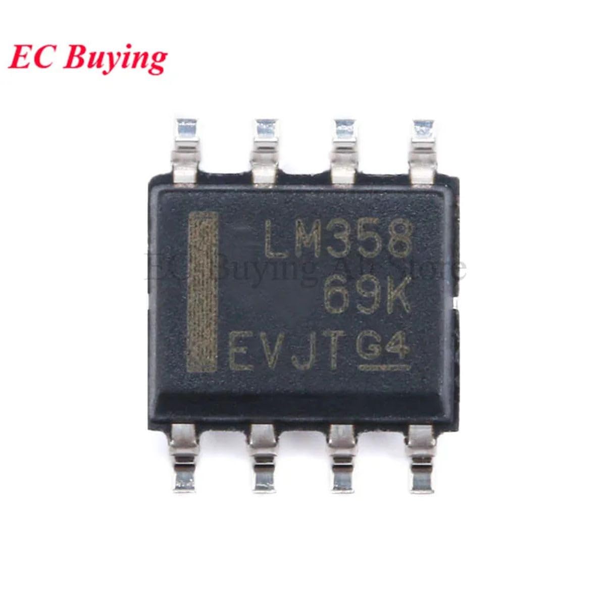 AVLIS-CO Pack of 10 MAX404CSA High Speed Operational Amplifiers