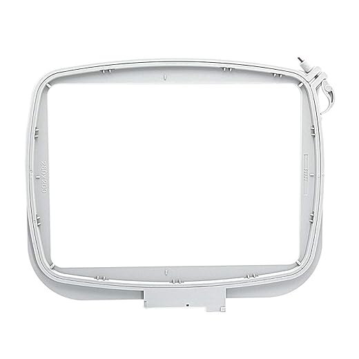 Sew Tech Embroidery Hoop for Husqvarna Viking Designer Diamond Deluxe Royale Ruby Topaz Epic Pfaff Creative Sensation Vision etc., Sewing Embroidery Machine Elite Crown 10x8 inch (260x200 mm) Hoops