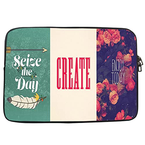 Image of TheSkinMantra Chain Laptop Sleeve Bag Compatible with Laptop /Macbooks /Chrombook /Notebook /Zbook (13.3 Inch (Chain), Create)