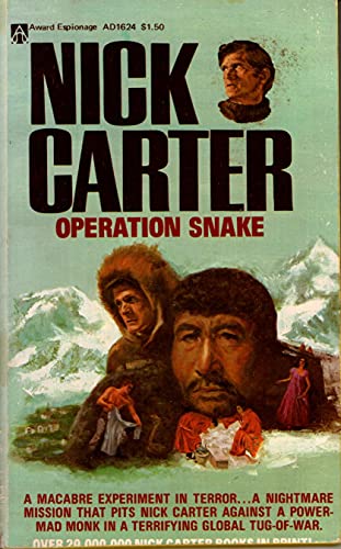 Operation Snake (Killmaster, Book 51) B00122XBP6 Book Cover