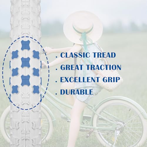 SIMEIQI Pair of Bike Tires BMX for Kids 12.5″/14″/16″/