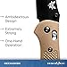 Benchmade - Griptilian 551 Knife, Plain Drop-Point, Coated Finish, Sand Handle