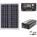 Produktbild feiledi Trade Solarpanel-Set, AC 220 V, 1500 W, Solarmodul, Solarregler, Wechselrichter, 12 V, 24 V, 60 A, Solar-Controller, Wechselrichter, Solar-Regler, Wechselrichter, 12 V, 24 V, 60 A
