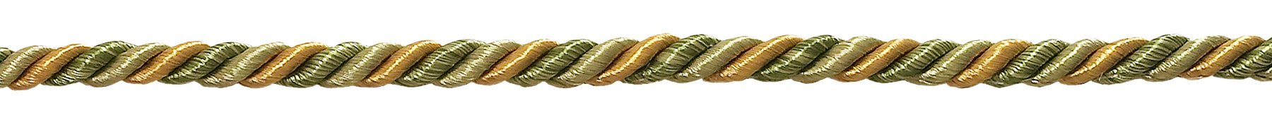 Cordon 5mm olive doré pour masquer les agrafes de tapissier et restaurer les chaises