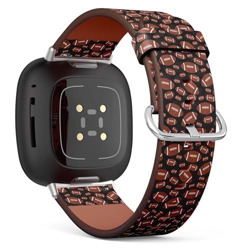 Bracelet cuir Fitbit Sense sans gemme pour peau sensible
