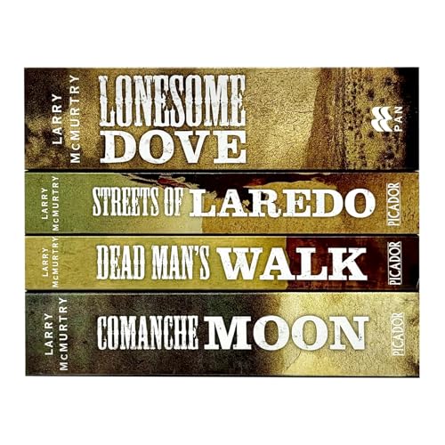 Image of Lonesome Dove Series 4 Books Collection (Lonesome Dove, Streets of Laredo, Dead Man's Walk & Comanche Moon)