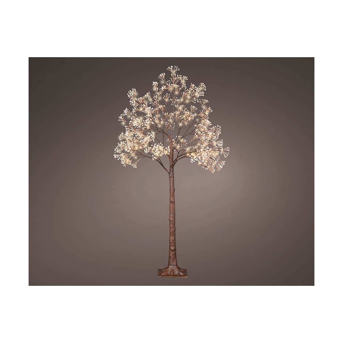 LED Blumenbaum Lichterbaum Weihnachten Deko warmes weiß 150 cm