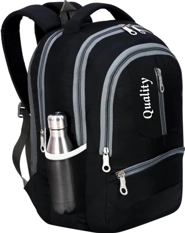 Quality 35 Litres Casual Waterproof Laptop Bag/Backpack For Men Women Boys Girls/Office School College Bag (Grey) (B0D29DW7YW) Amazon Price History, Amazon Price Tracker