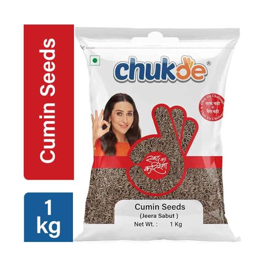 Image of Chukde Jeera Sabut, Cumin Seeds Whole Spices, 1000g (Pack of 3)