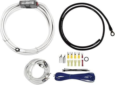 T-Spec v10 8 AWG Amp Kit - 800 W with RCA Cable