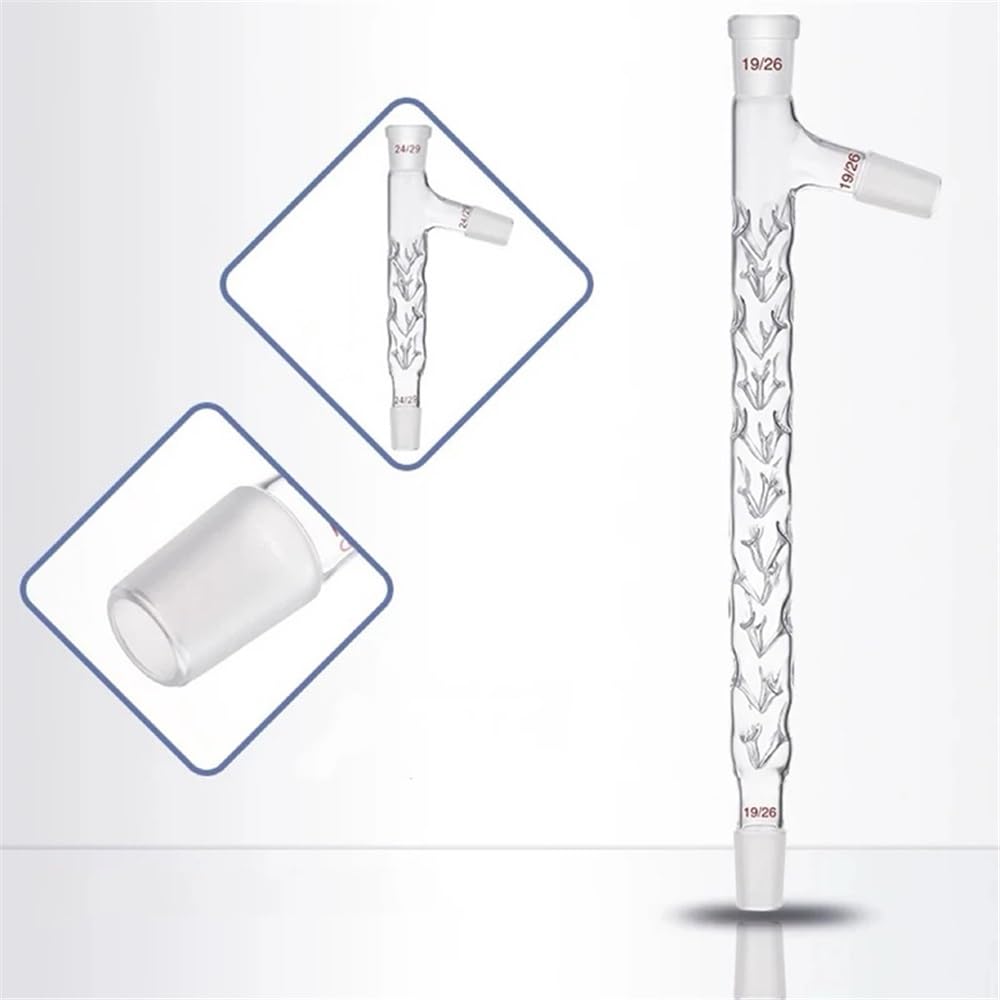 Columna de vidrio borosilicato 600 mm con juntas 19/26, 24/29 y 29/32 for laboratorio Equipamiento de laboratorio