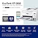 Epson EcoTank Wireless Color All-in-One Cartridge-Free ET-3850 Supertank Inkjet Printer for Home Office, Scanner, Copier, ADF and Ethernet, Mobile Printing, with Bonus Black Ink Bottle & USB Cable