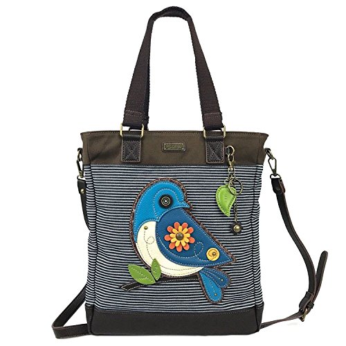CHALA Denim Blue Stripe BlueBird Work Tote