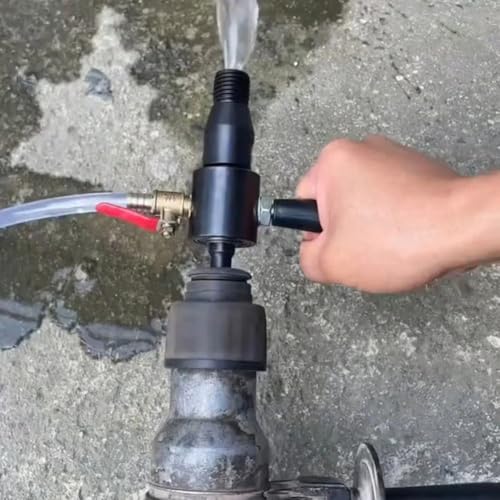 Kit de conversión de perforación húmeda SDS Max para instalar tuberías sin generar polvo 5