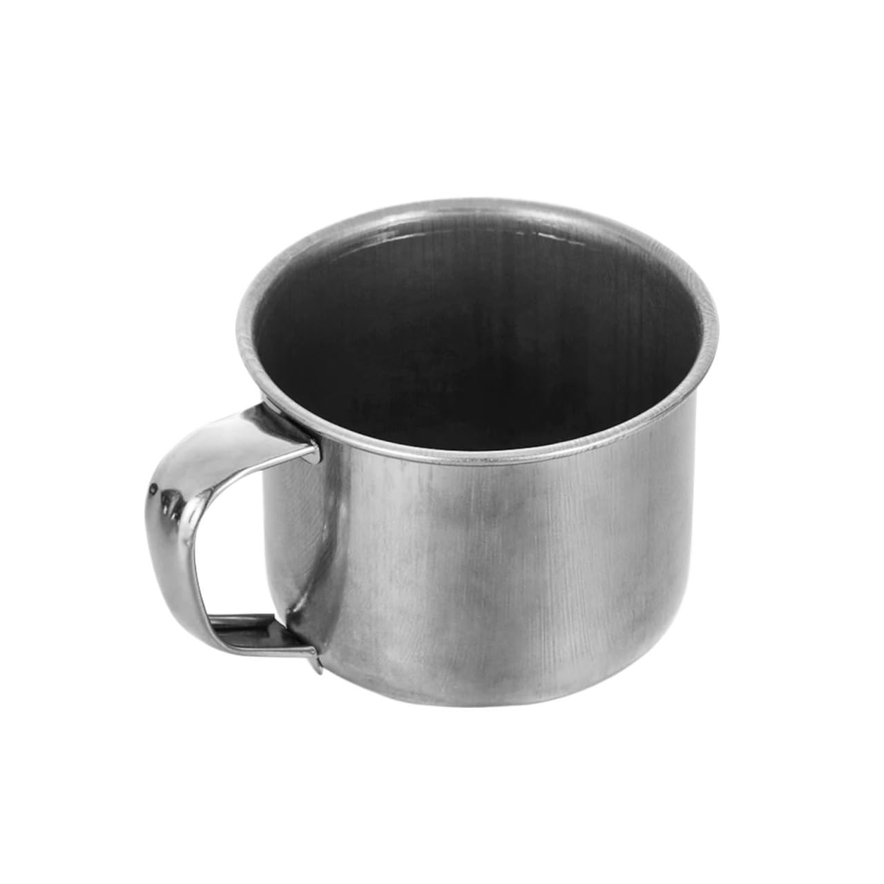 Taza de acero inoxidable portátil for viajes al aire libre, tazón taza café, té, Camping, Mini Metal, cocina, leche, 4 Uds., 200ml Para café y bebidas
