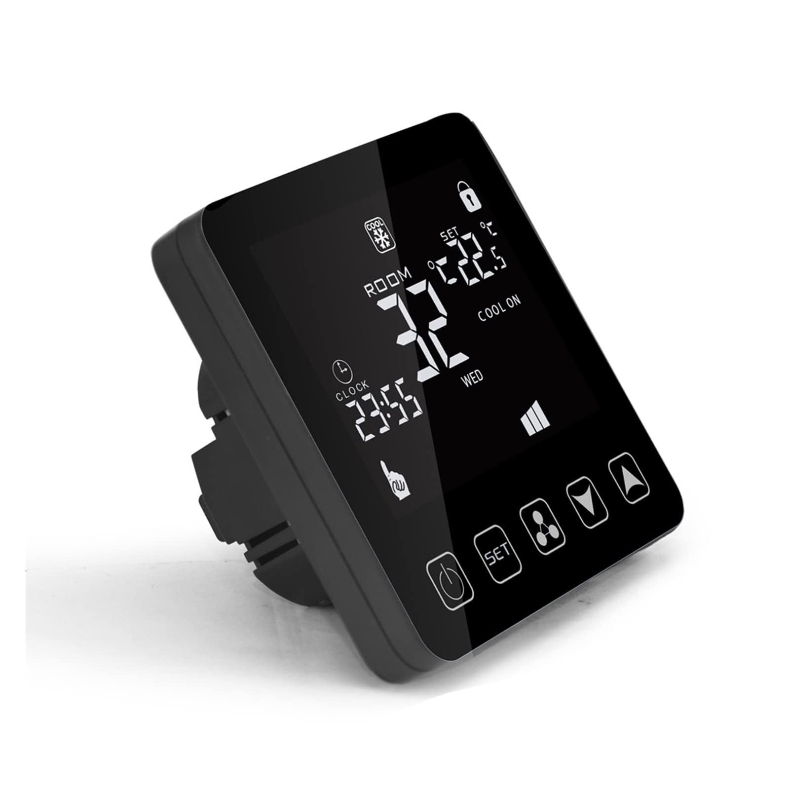 Termostat, Termometr Wewnętrzny Higrometr Cyfrowy Termostat WiFi Do Centralnej Klimatyzacji Regulator Temperatury W Pomieszczeniu Chłodzenie Ogrzewanie