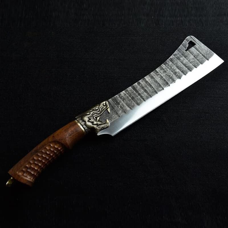 Meat cleaver, 8.5inch Longquan outdoor machete household meat cleaver hand forged chef's knife Cleaver Knife