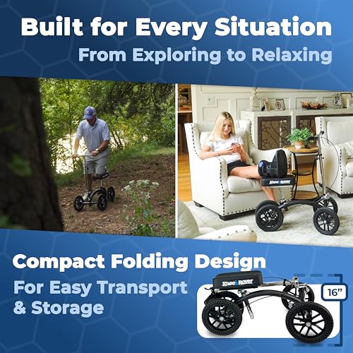 KneeRover Quad HC All Terrain Knee Scooter