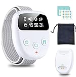 Wireless Bedwetting Alarm with Dual Alert Modes, Rechargeable Potty Training Aid for Nighttime Routines