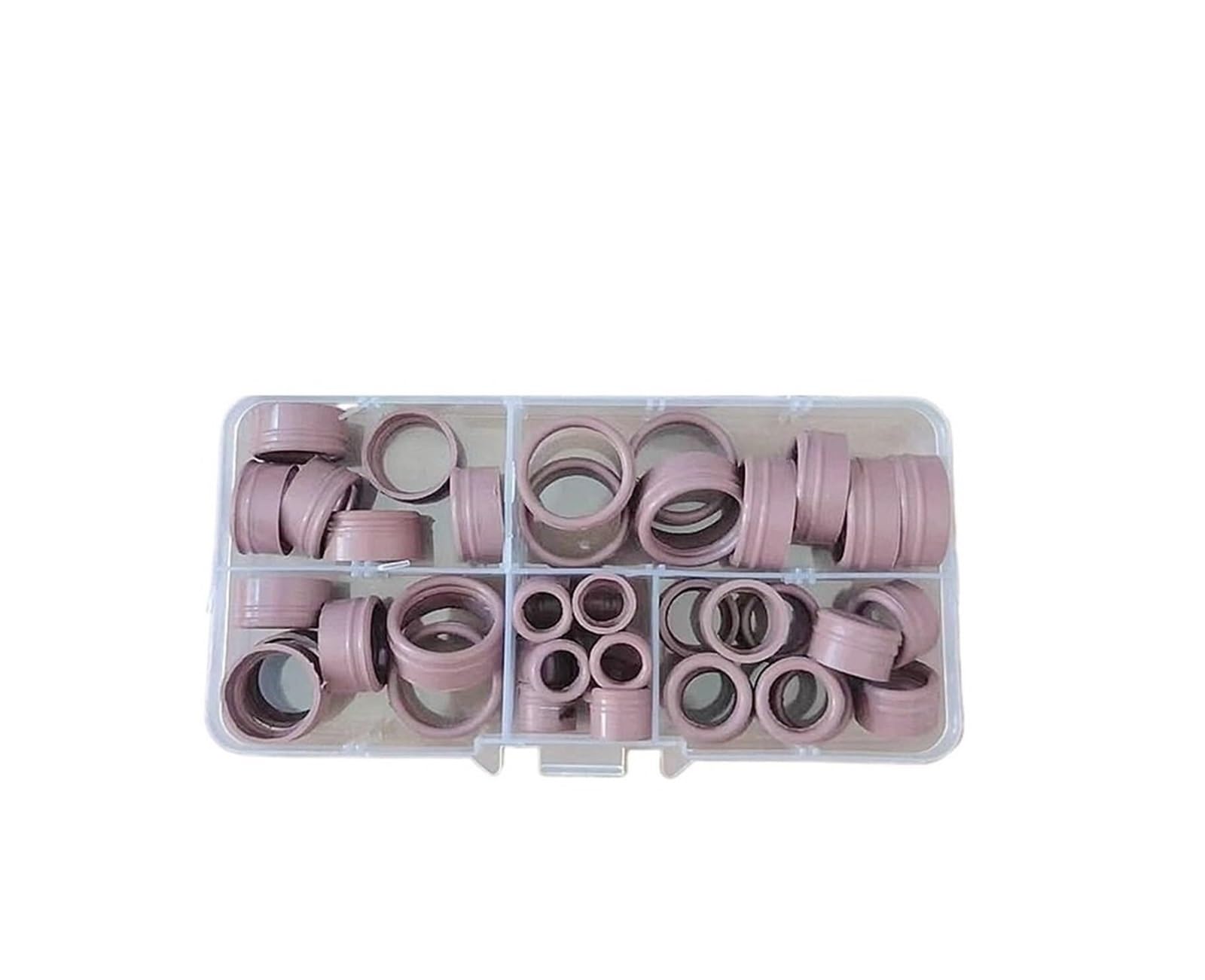 Kit de juntas tóricas Anillo de goma de sellado de junta de tubería de aire acondicionado, junta tórica de sellado for aire acondicionado(16PCS)