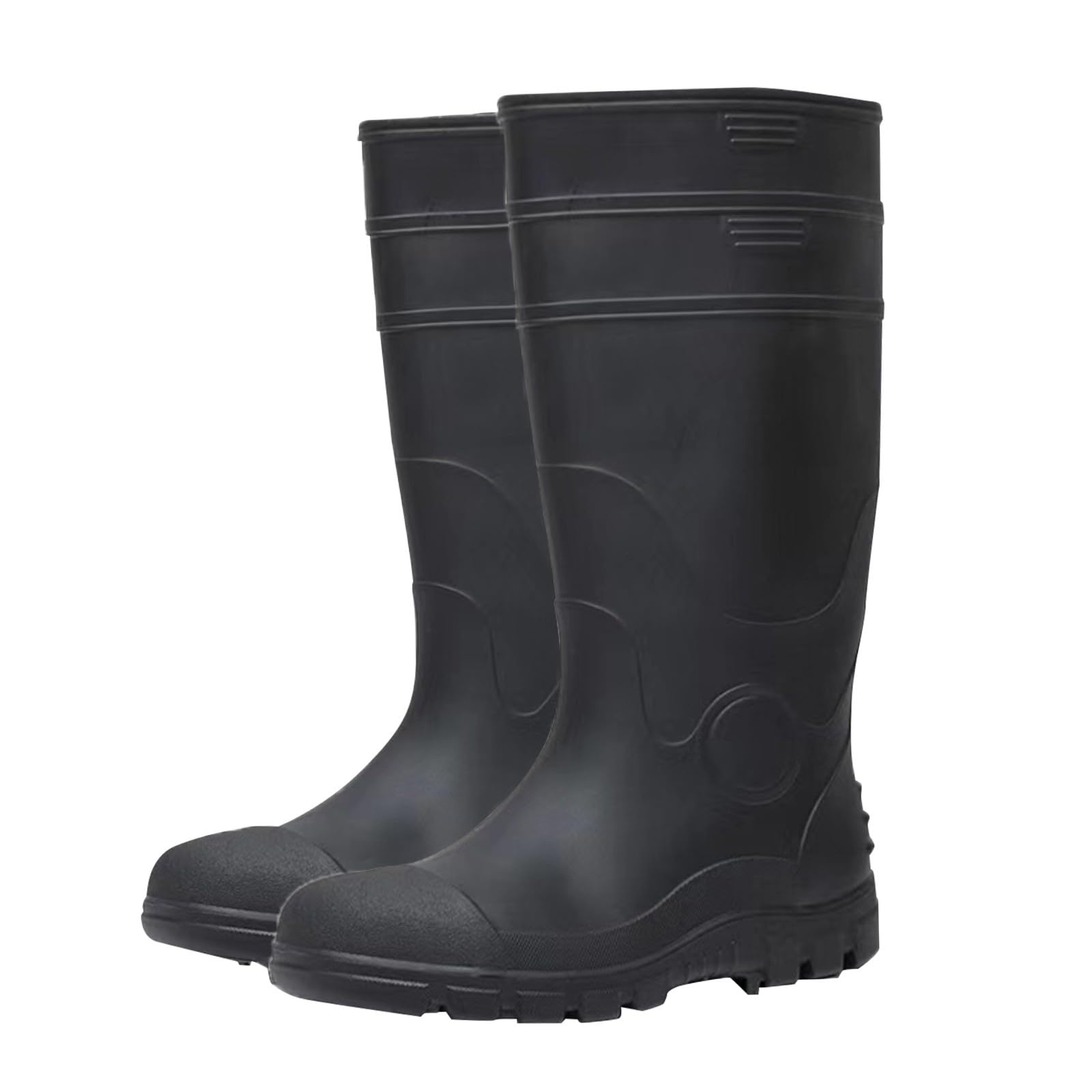 Botas De Agua De Caña Media Para Mujer Y Hombre Botas Impermeables Botines Jardín Trabajo Ligeras Y Cómodas Trabajo Duraderas Antideslizante Adecuado Para Días Lluviosos Y Ambientes Húmedos