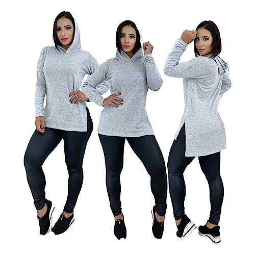 Vest Legging De Frio Lãzinha Com Capuz Quentinha Para O Inverno (as2, alpha, l, regular, regular, Ci