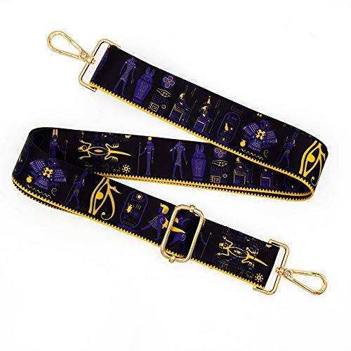 Image of Teeoff Cross body Handbag Purse Strap Wide Shoulder Strap Adjustable Replacement Belt Guitar Style