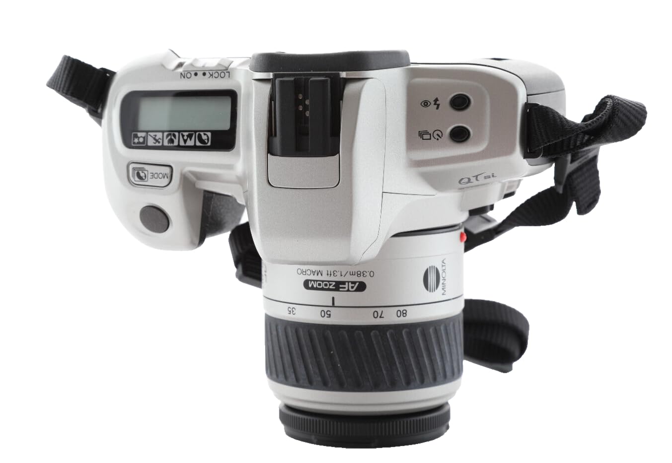 Minolta Maxxum QtSi 35MM SLR Film Camera with AF/MF zoom Lens