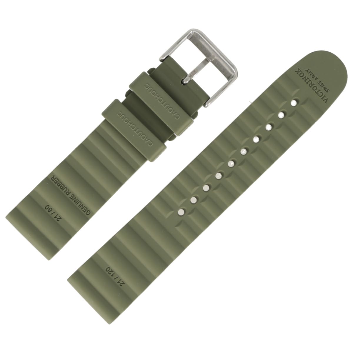 Victorinox Uhrenarmband 21mm Kunststoff Grün - 005105 | 241683.1 | 241683