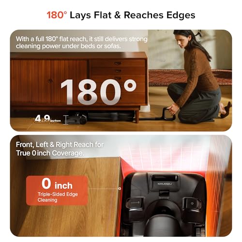 Image of roborock F25 ACE Pro Foam Wet Dry Vacuum Cleaner, Cordless Vacuum Mop, 25000Pa Foam Spray Mop, 203F Self-Cleaning Hard Floor Cleaner Machine for Tile Hardwood Floor Gentle Cleaning, 180 Lie Flat