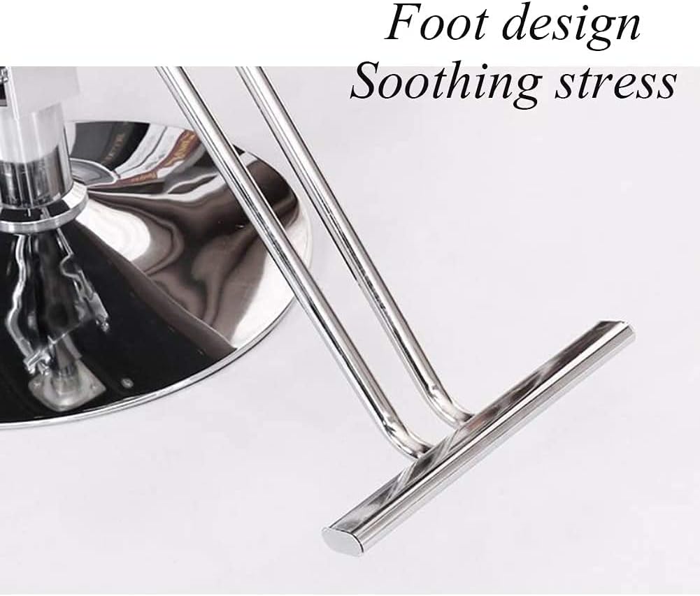 Hair Cutting Salon Chair Simple Hydraulic Barber Chair - Reclining Salon Beauty Haircut Hair Styling Equipment for Spa Shaving Tattoos Salon Styling Beauty Equipment (Color : Black)