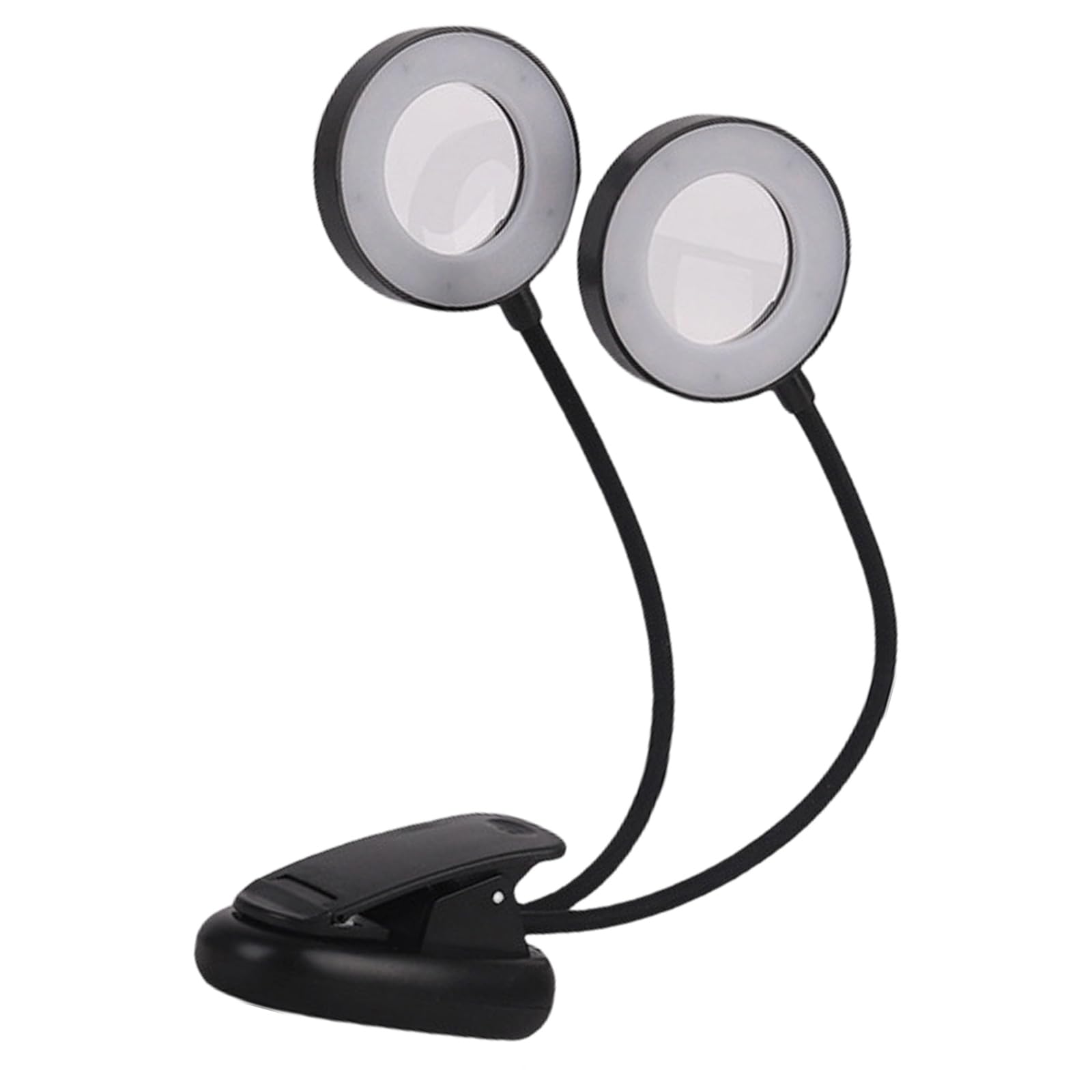 Hsioluted Multifunctional Eye Protections Table Lamp with 360 Degree Bendable Arm Clip on Desk Lamp Reading Table Light Enduring Clip on Desk