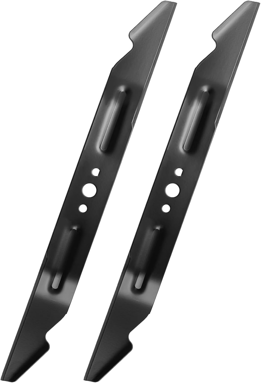 AB2100 Lawn Mower Blade Replacement for 21'' Deck Compatible with E GO Power+ 56V Models LM2100 LM2101 LM2100SP LM2102SP LM2142SP, 3-in-1 Mulching Bagging Side Discharge Steel Blade, 2 Pack