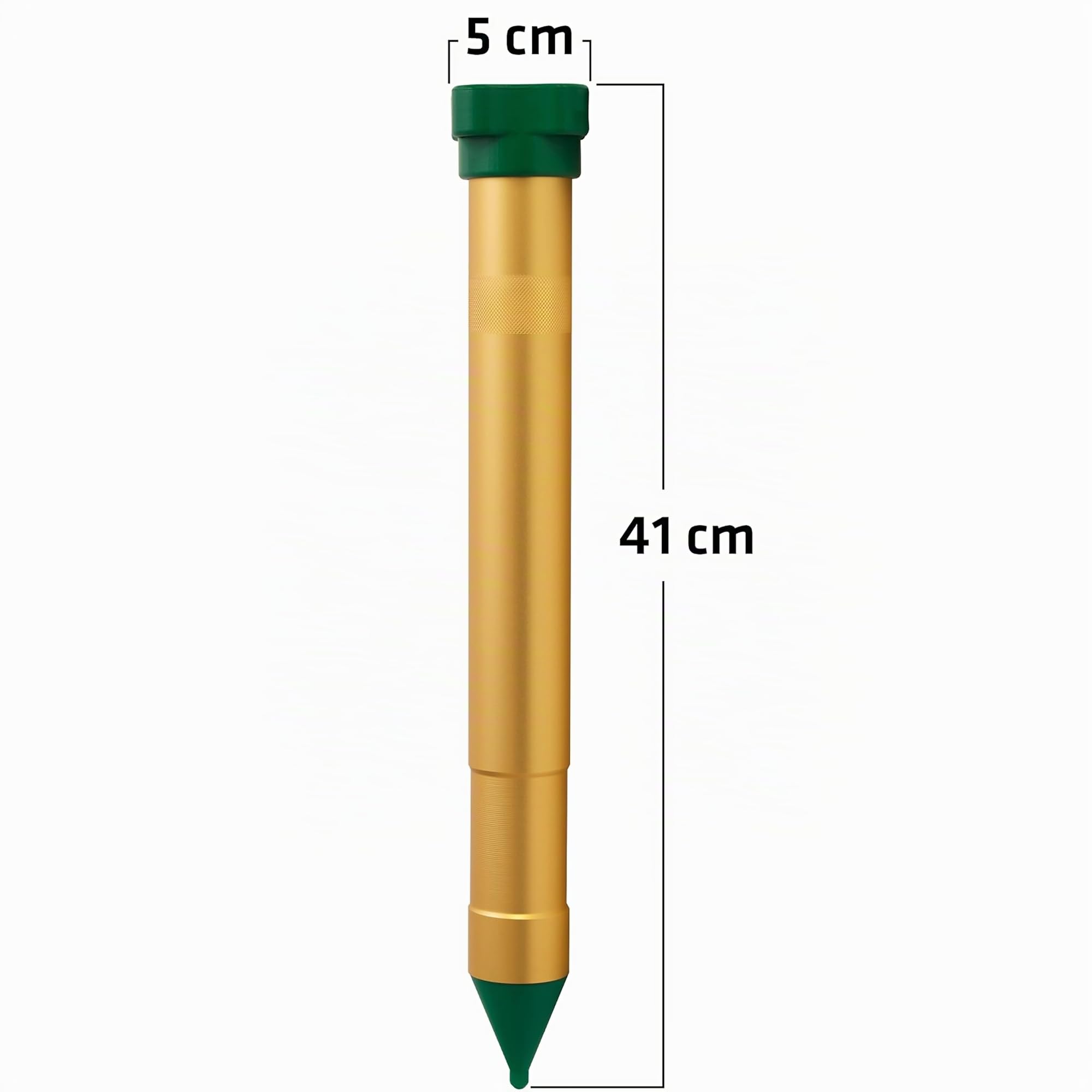 GARDIGO® Set 2 Dissuasori per Talpe Antitalpa da Giardino Allontana Talpe | ca. 1250 m² | Motore a Vibrazione | Frequenze Alternate | a Batterie | Scaccia Talpe