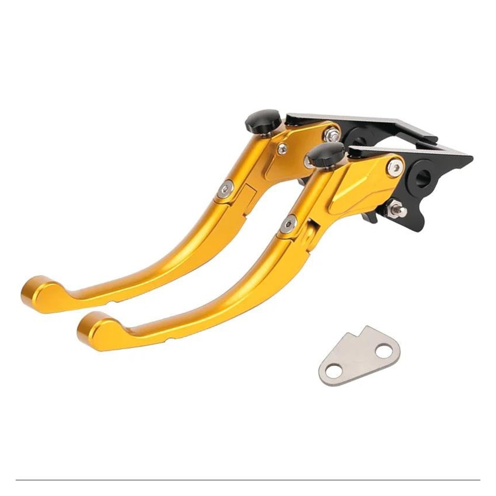 Super Dafi 4 Brake Clutch Levers For Haojue For Uhr125 For Uhr150 Motorcycle Modification Modified Brake Lever Parking Handbrake Horn Handle Clutch Brake Lever(4)