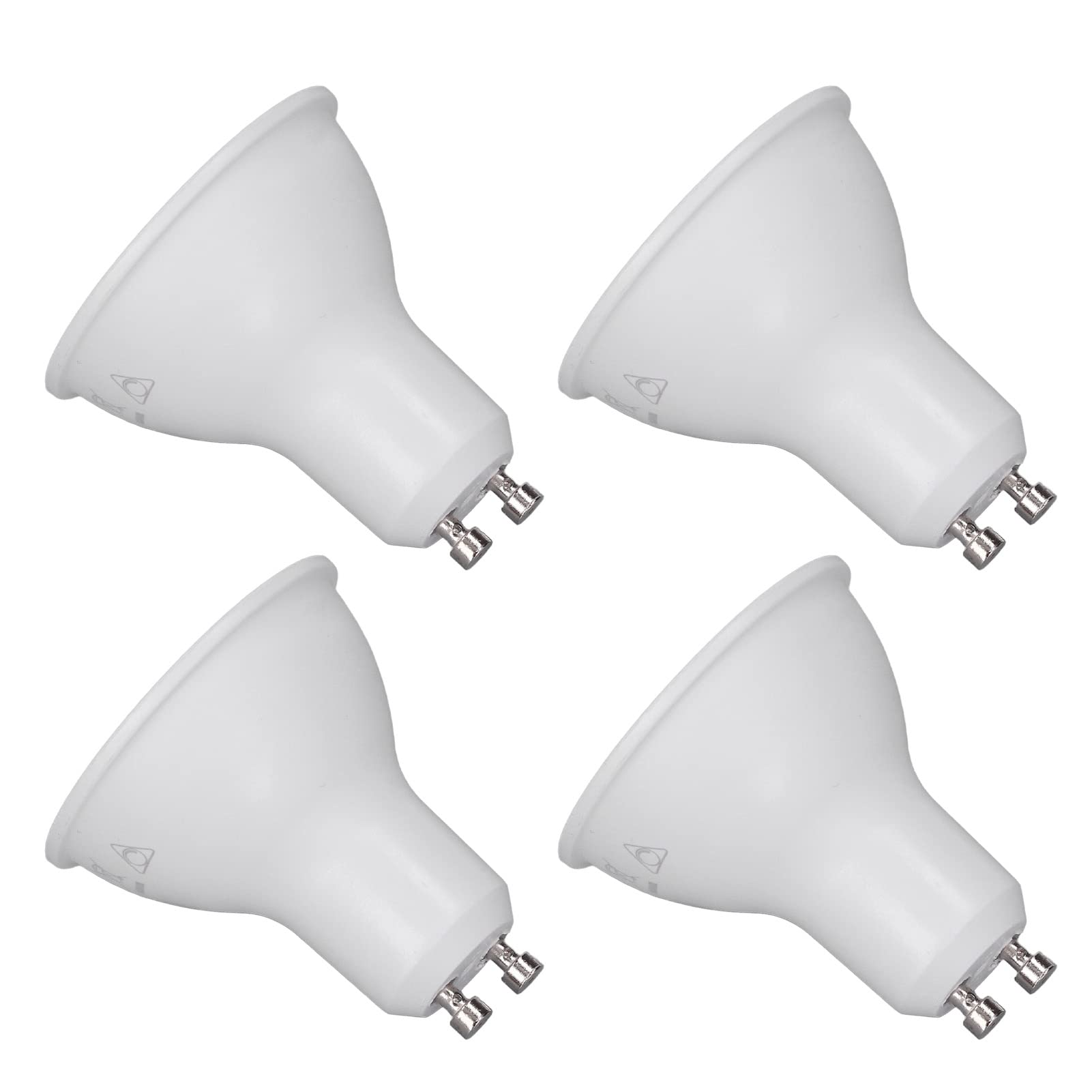 Oumefar Bombilla Inteligente WiFi 4 Uds. Bombillas LED Inteligentes ABS Regulables para el Hogar, Sala de Estar y Dormitorio