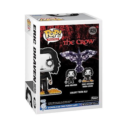 Funko POP! Movies: the Crow, Eric With Crow, Collectable Vinyl Figure, Gift Idea, Official Merchandise - Image 3