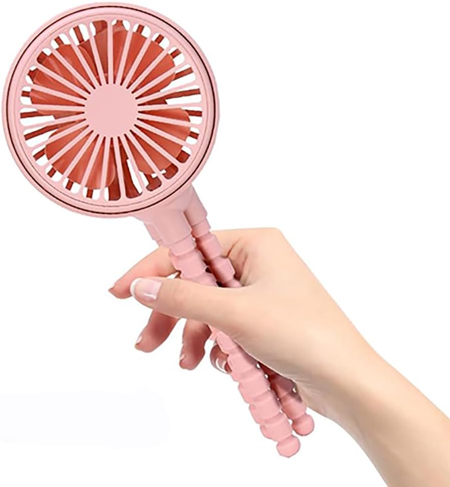 Portable Baby Stroller Fan, Battery Operated Mini Clip Fan, Detachable 3 Speed Rechargeable 360° Rotate Handheld Desk Cooling Fan for Car Seat Crib Treadmill Travel-Pink Portable Baby Stroller Fan, Battery Operated Mini Clip Fan, Detachable 3 Speed Rechargeable 360° Rotate Handheld Desk Cooling Fan for Car Seat Crib Treadmill Travel-Pink