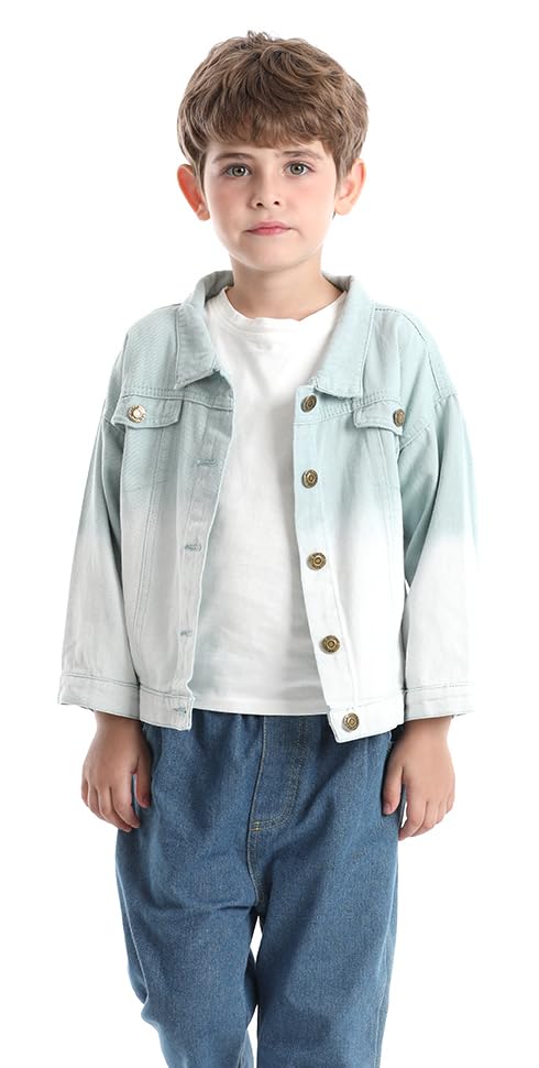 Image of Cromoncent Toddler Denim Jacket for Boys Girls