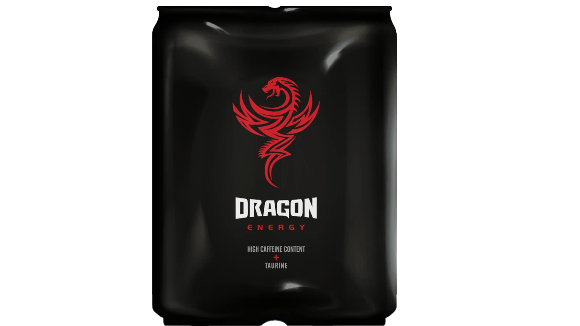 Dragon Energy, Standard Red Energy Drink, High Caffeine Content And Taurine, 80 Calories Per Can, BVITS* B3, B5, B6 & B12, Proudly British, 100% Recyclable 4 x 500 ml