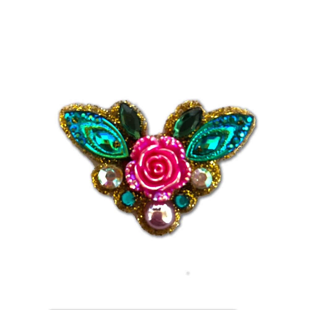 Clown Antics Bling Cluster - Enchanted Rose