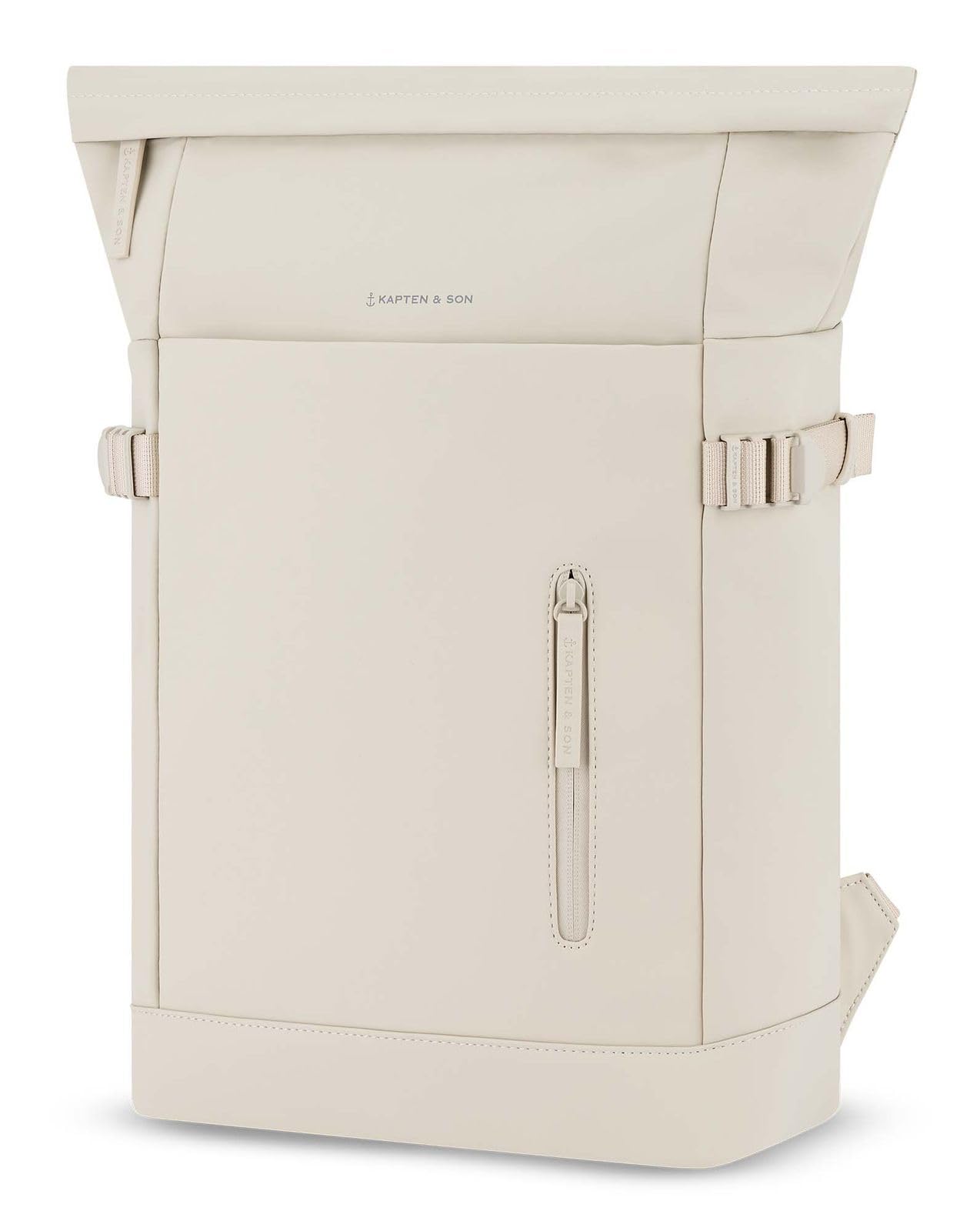 Kapten & Son Rucksack Freizeitrucksack mit Laptopfach Helsinki Backpack 17L Sandstone beige