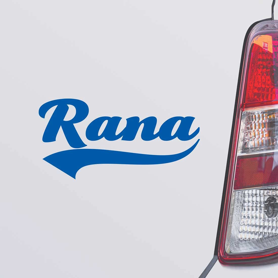 Amazon.com: Custom Brother - RANA Name Blue Color Car Laptop Wall