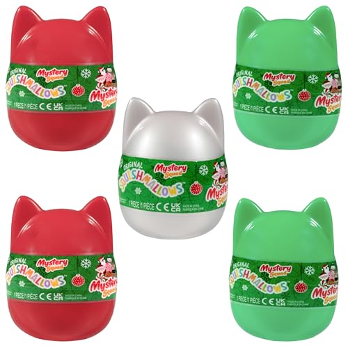 Image of Squishmallows Squishville 5-Pack Eggs Official Jazwares Plush Collectible Mini Mystery Stuffed Animal Toy, Styles May Vary Gift for Kids,Girls & Boys