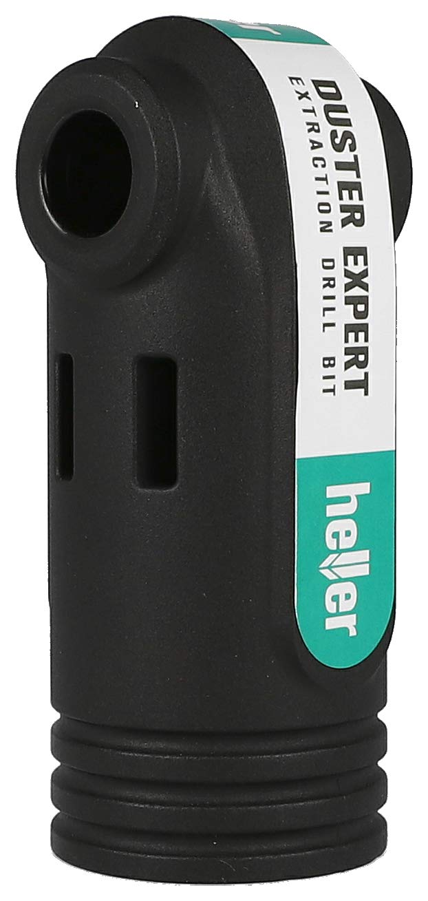 heller 1818 Duster Expert - Set di 3 punte per aspirazione, colore: Nero/Grigio